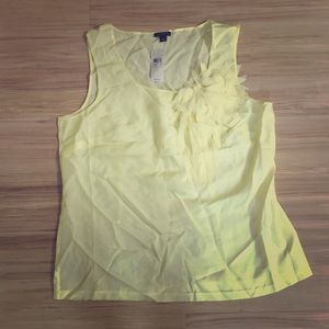 Ann Taylor yellow top